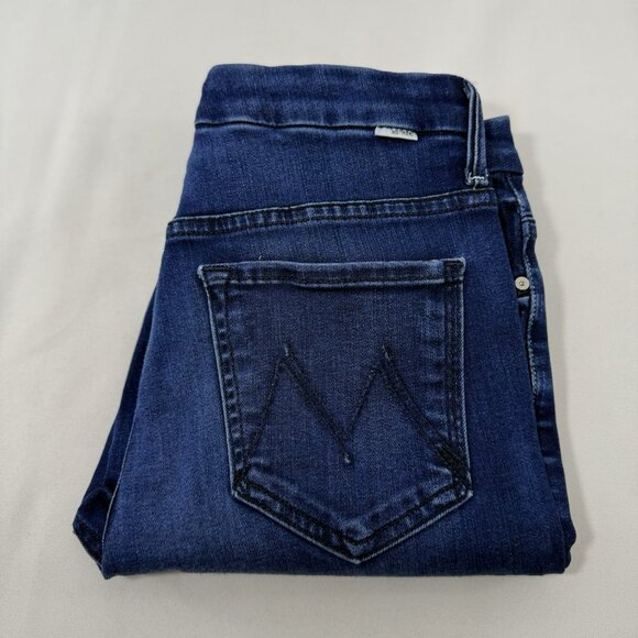 Mother Jeans Looker Ankle Fray Skinny Women Size 28 High Waisted Retro Boho Rock - Picture 1 of 12